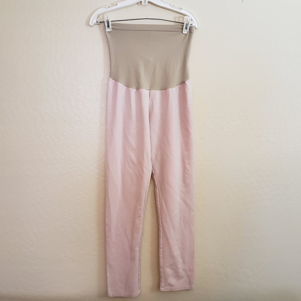Pink Maternity Pants